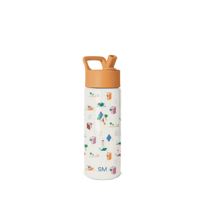 Summit Kids Water Bottle with Straw Lid