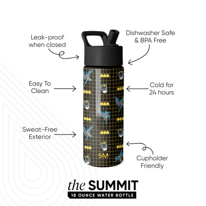 Summit Kids Water Bottle with Straw Lid
