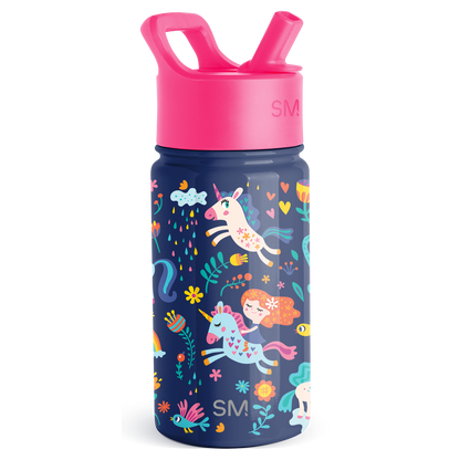 Summit Kids Water Bottle with Straw Lid