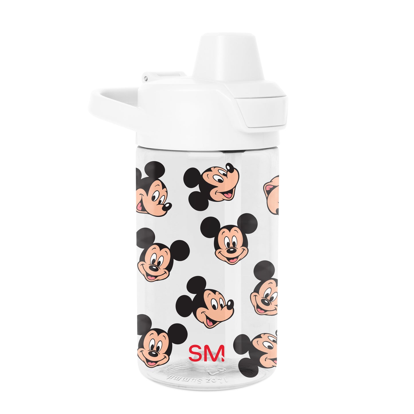 Summit Kids Plastic Water Bottle with Simple Flip Straw Lid